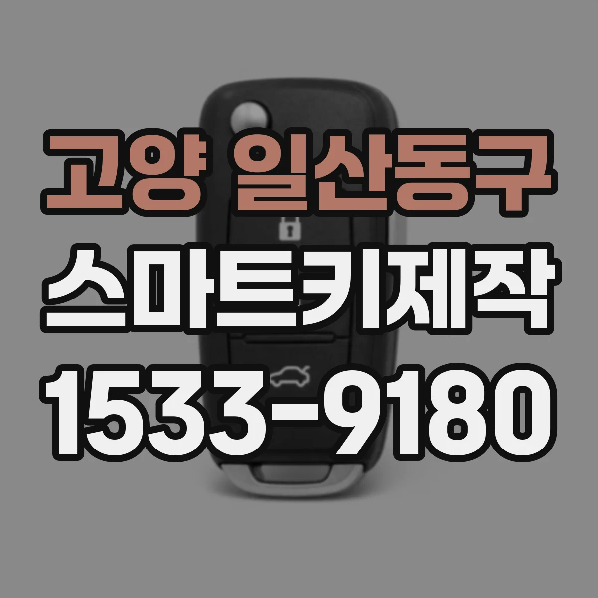 고양 일산동구 스마트키제작