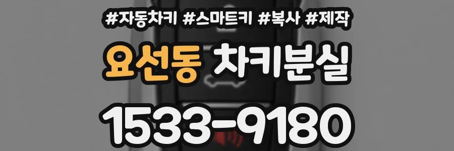 요선동 차키분실
