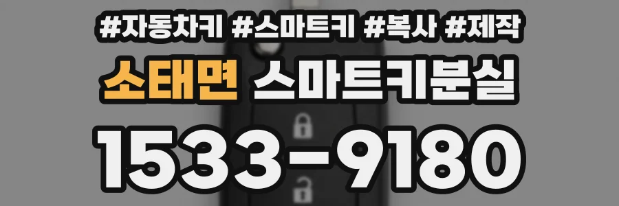소태면 스마트키분실
