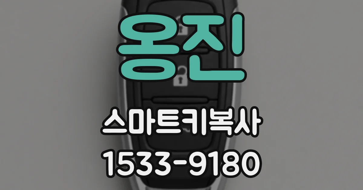 옹진 스마트키복사