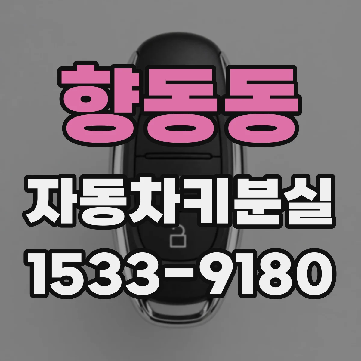 향동동 자동차키분실