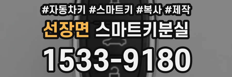 선장면 스마트키분실