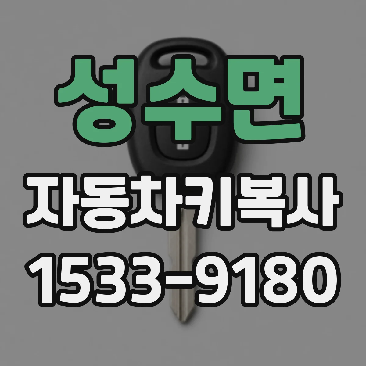 성수면 자동차키복사