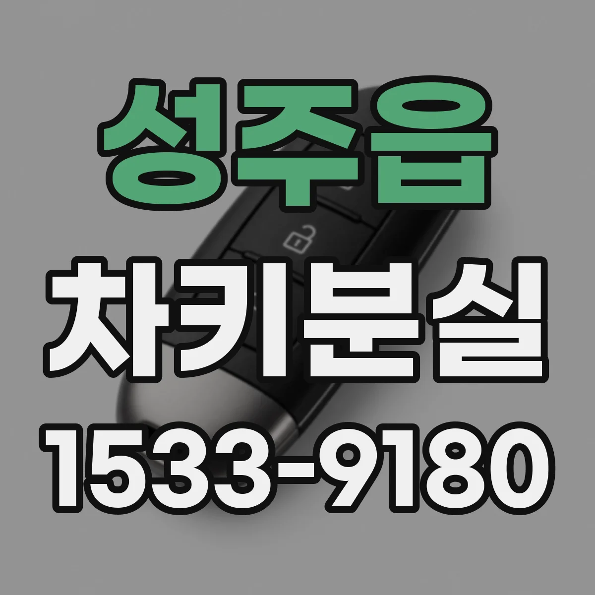 성주읍 차키분실
