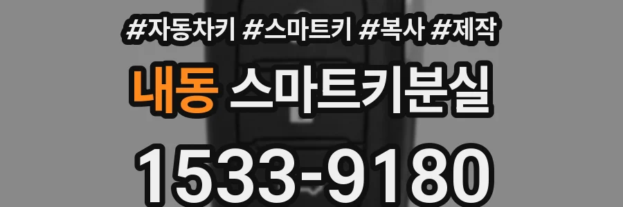 내동 스마트키분실