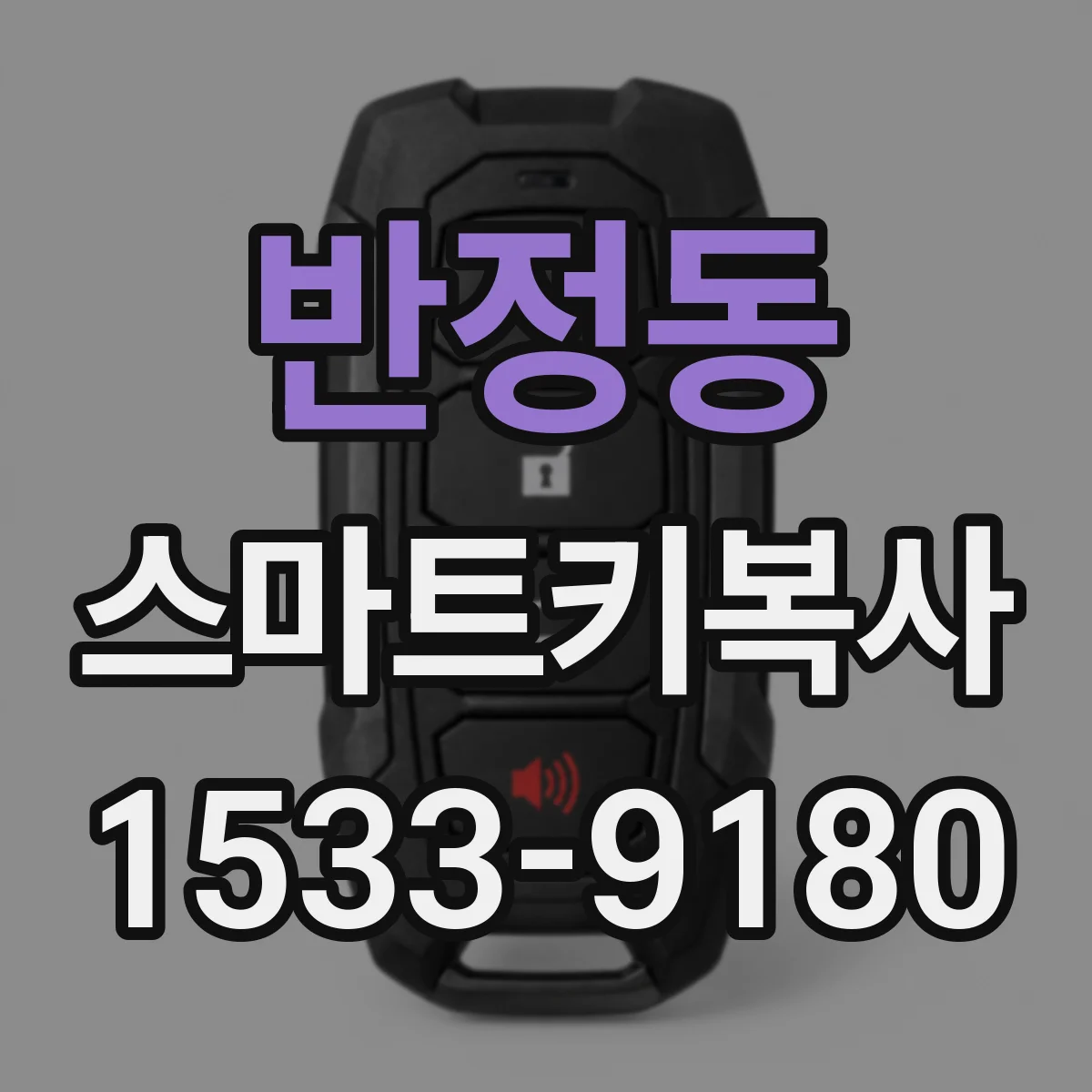 반정동 스마트키복사