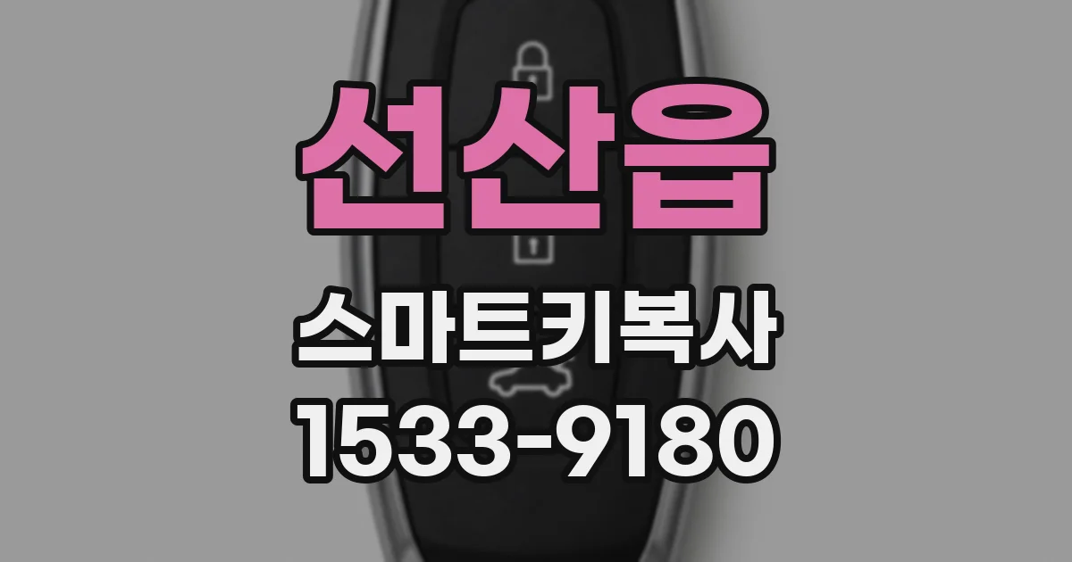 선산읍 스마트키복사