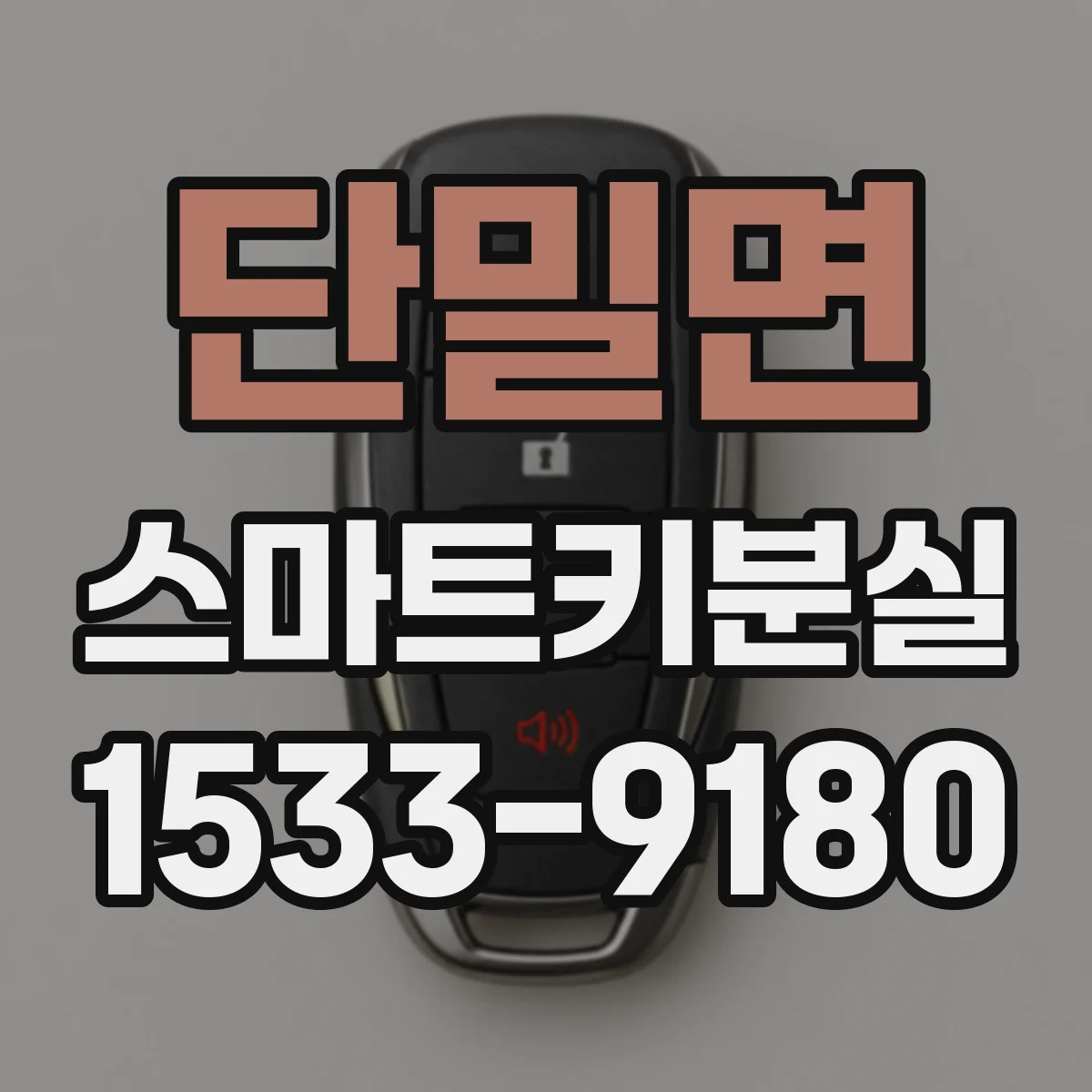 단밀면 스마트키분실