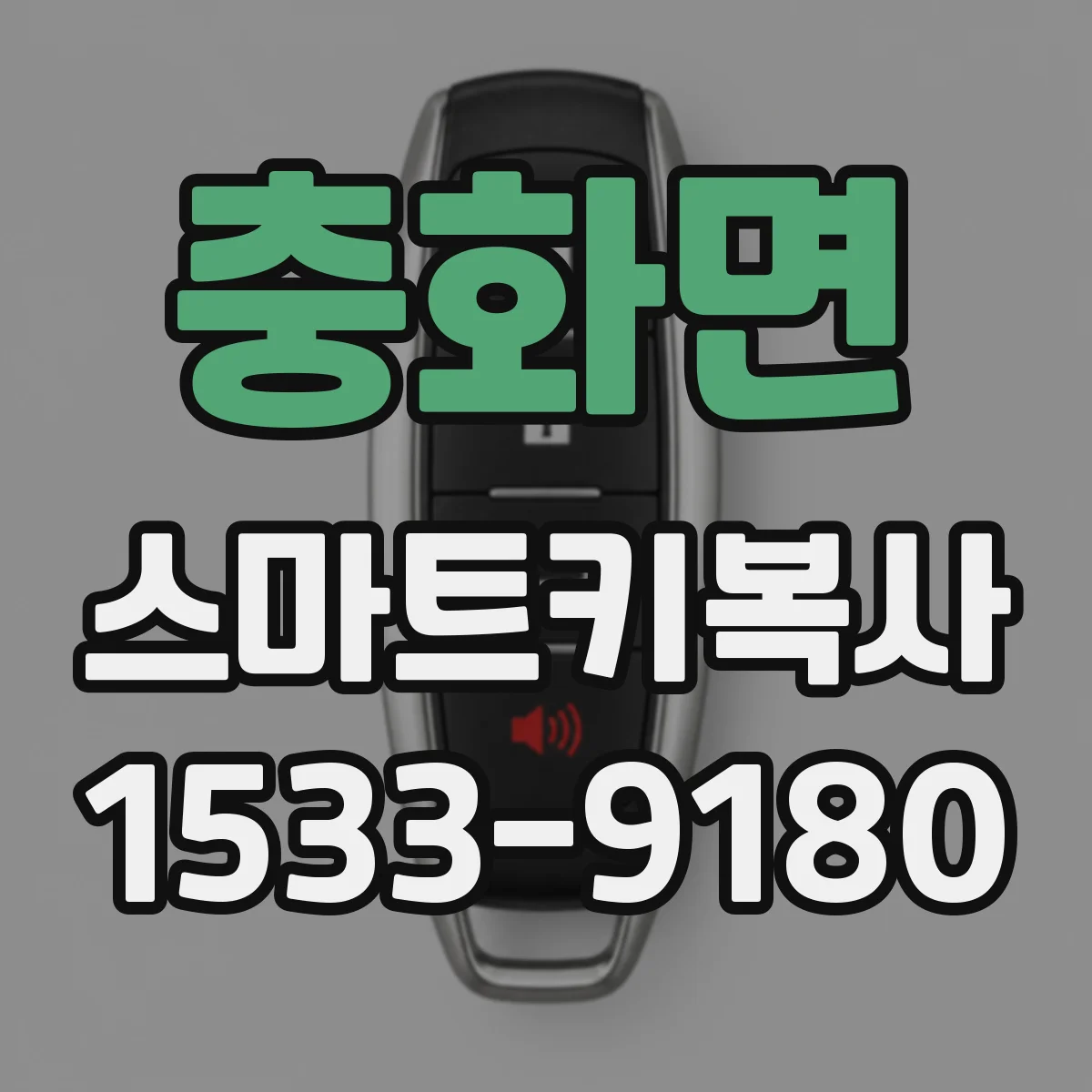 충화면 스마트키복사