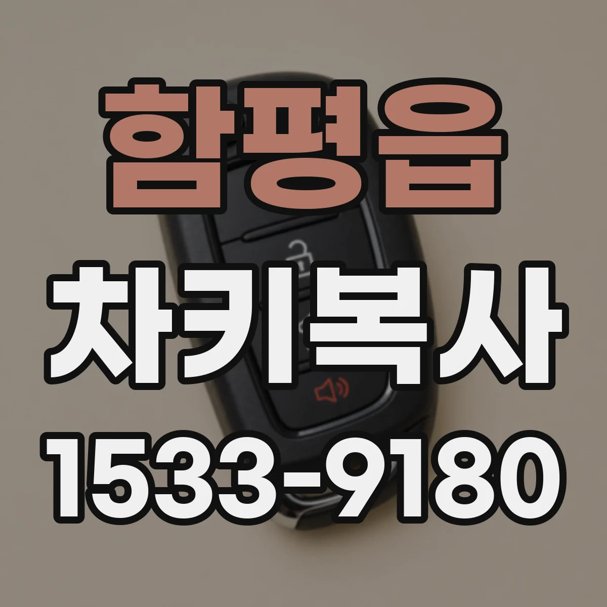 함평읍 차키복사