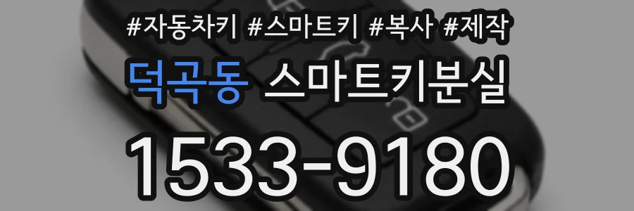 덕곡동 스마트키분실