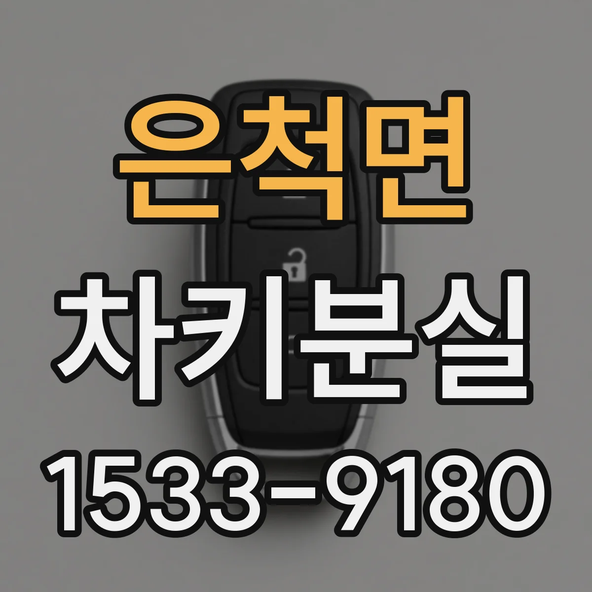 은척면 차키분실
