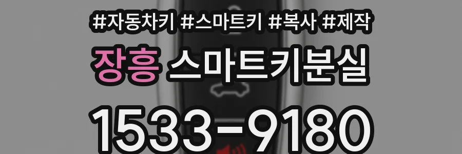 장흥 스마트키분실