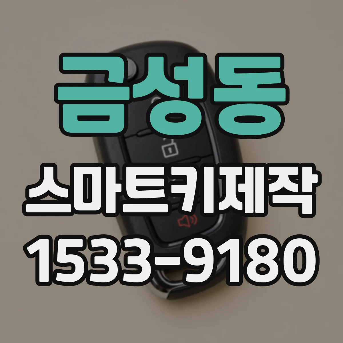 금성동 스마트키제작