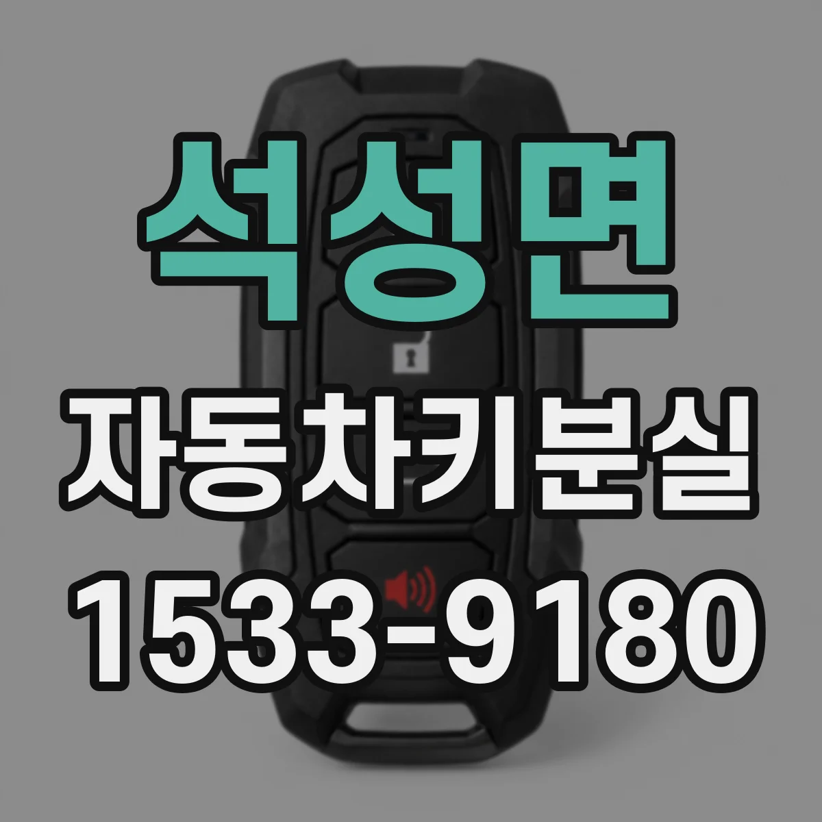 석성면 자동차키분실