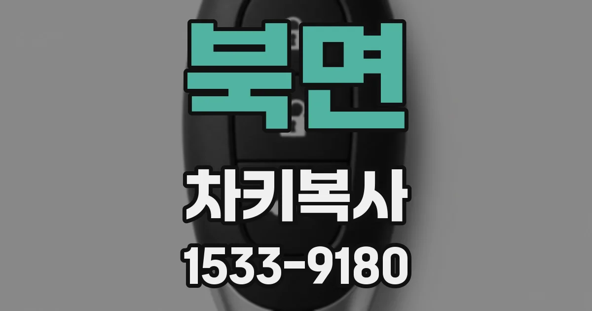 북면 차키복사