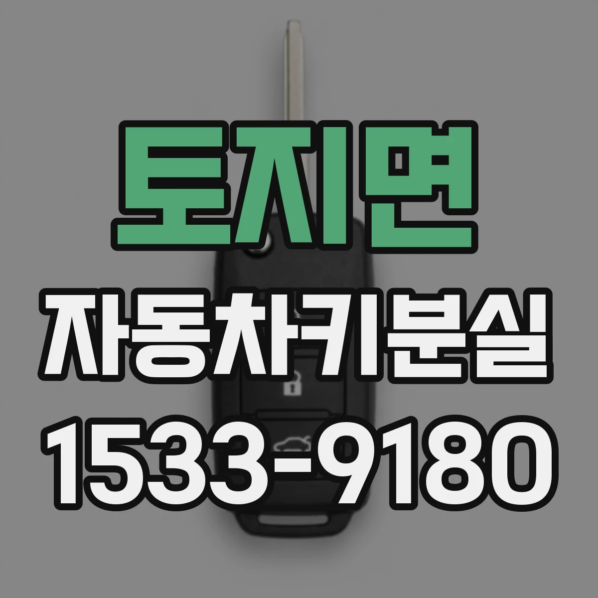 토지면 자동차키분실