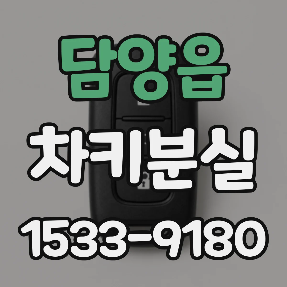 담양읍 차키분실