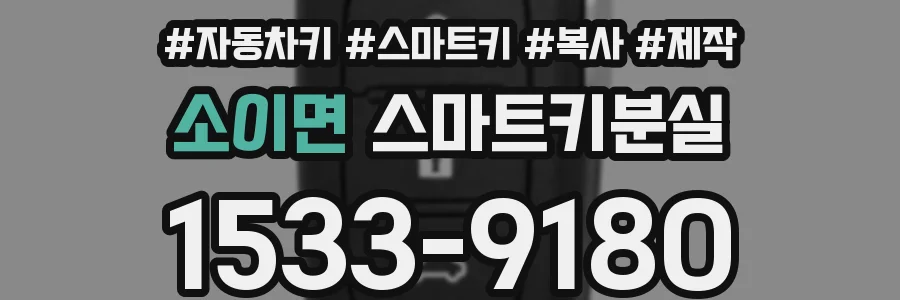 소이면 스마트키분실