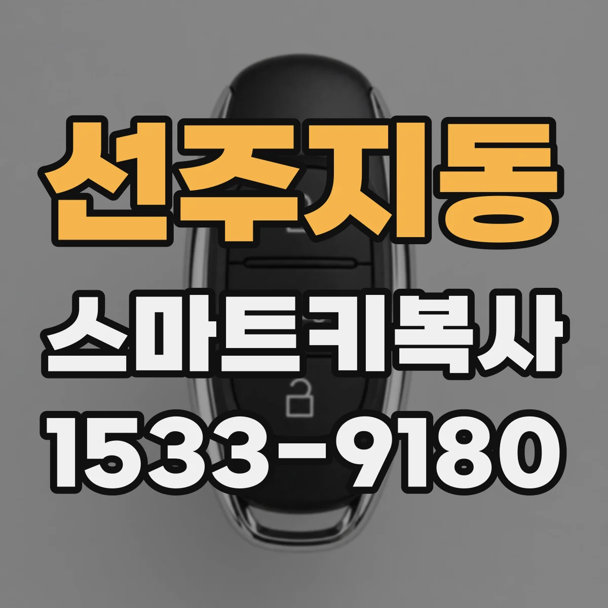 선주지동 스마트키복사