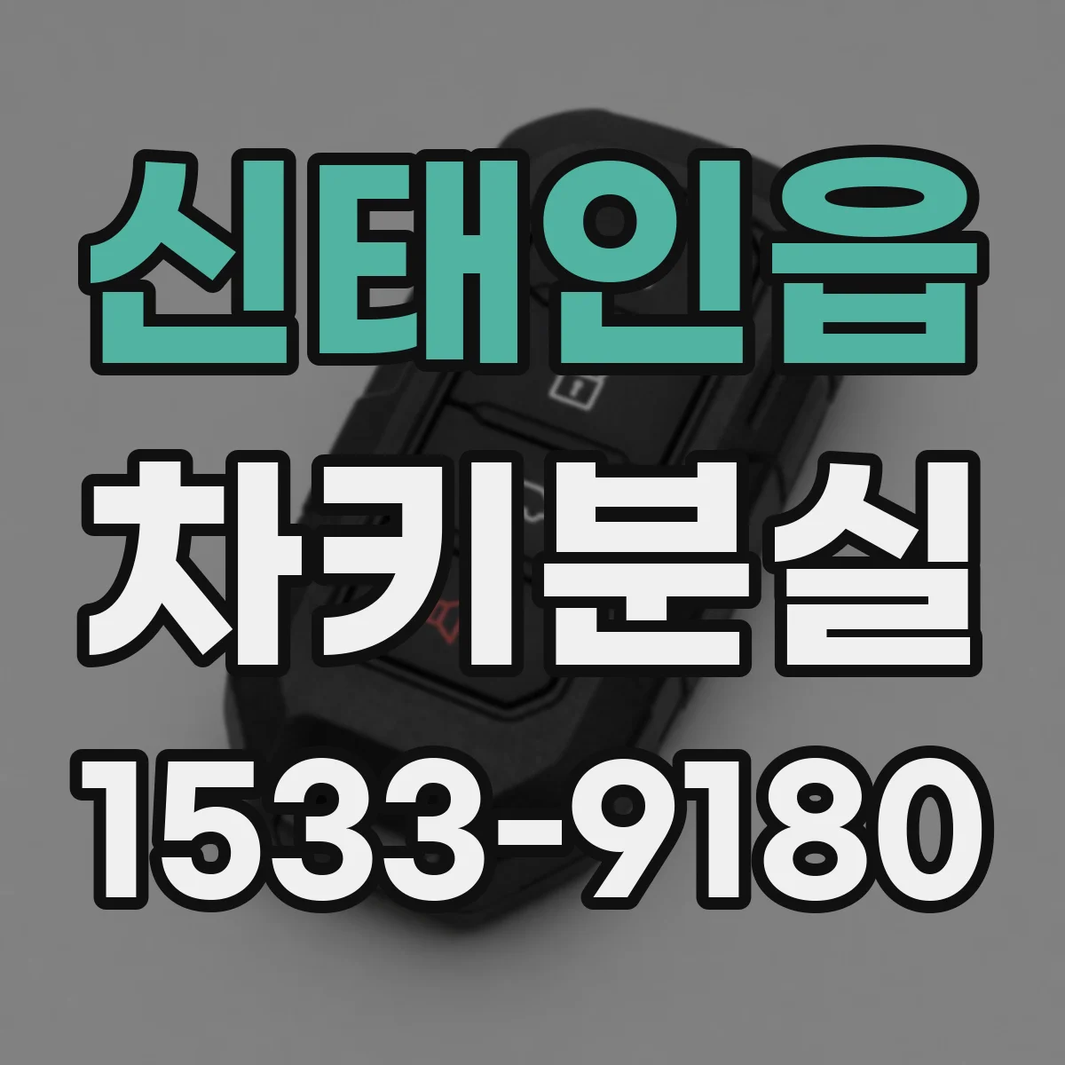 신태인읍 차키분실