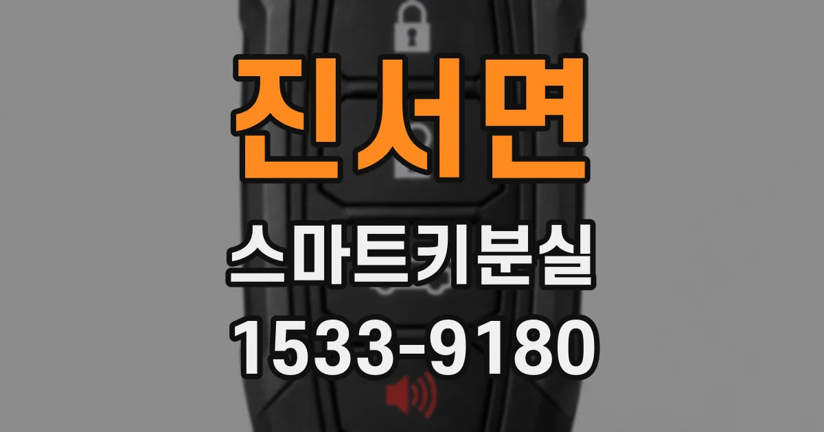 진서면 스마트키분실