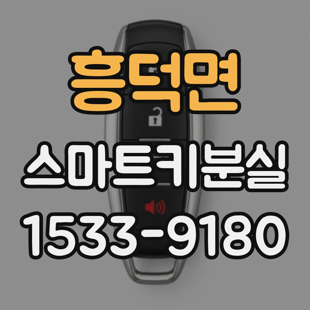 흥덕면 스마트키분실