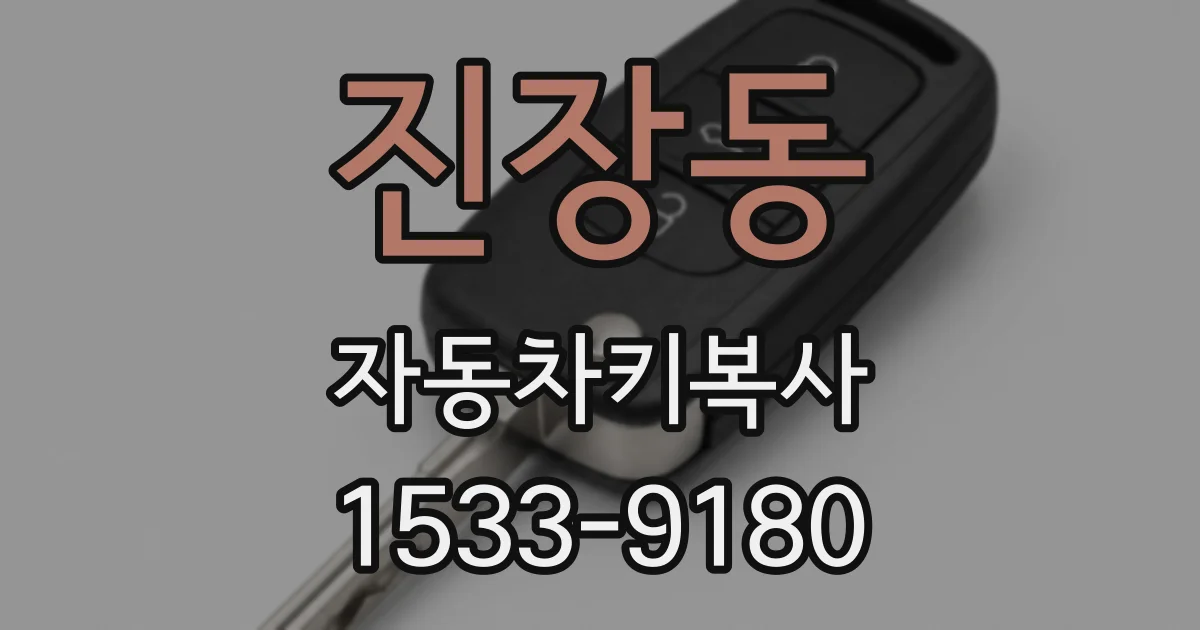 진장동 자동차키복사
