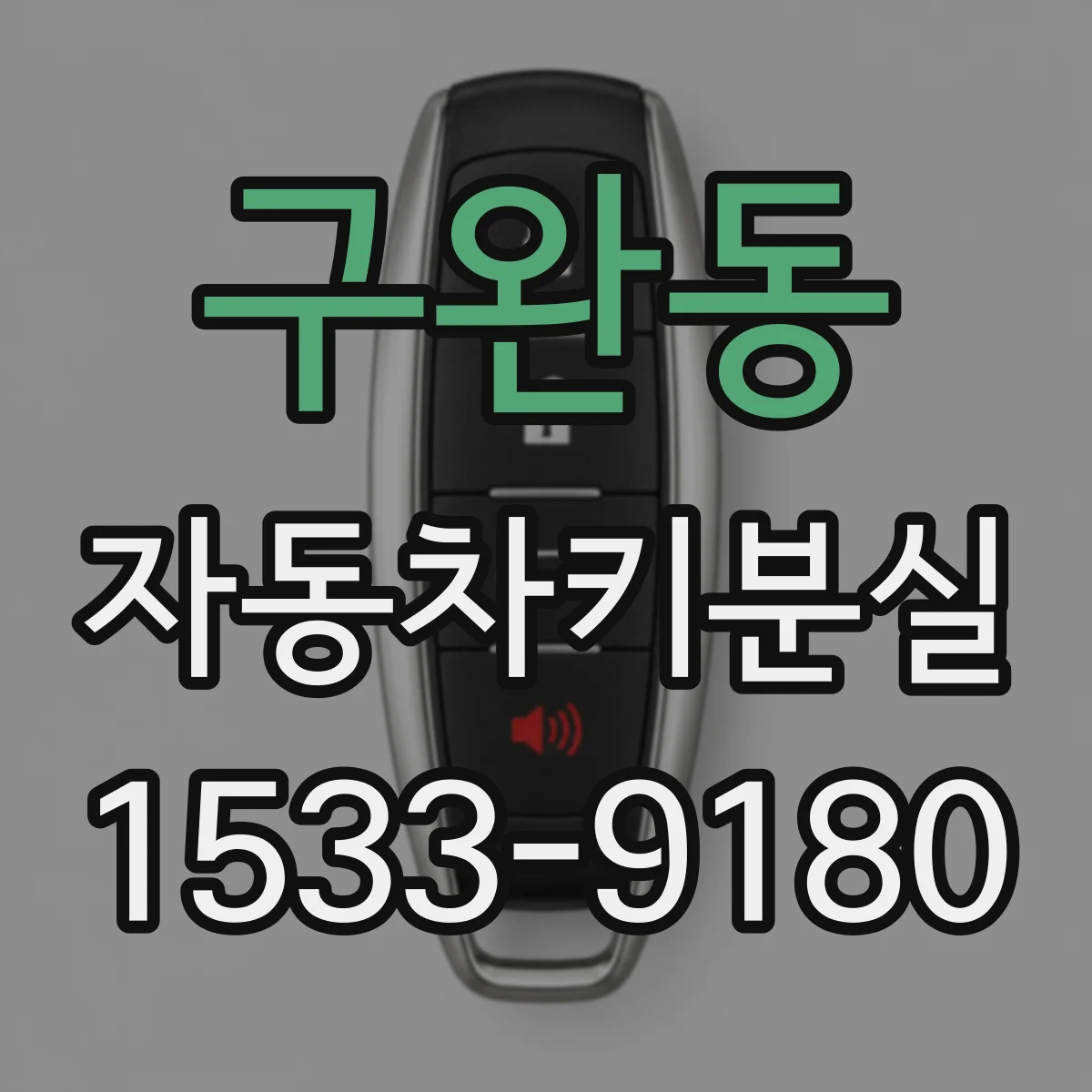 구완동 자동차키분실