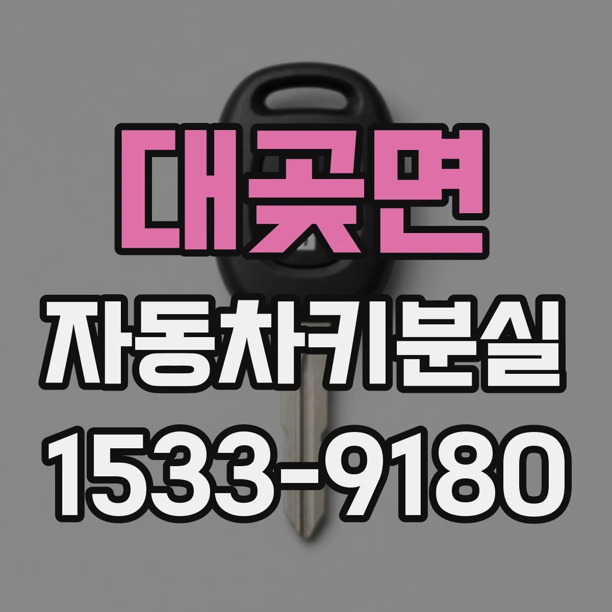 대곶면 자동차키분실