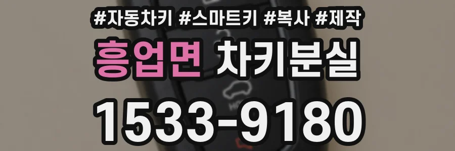 흥업면 차키분실