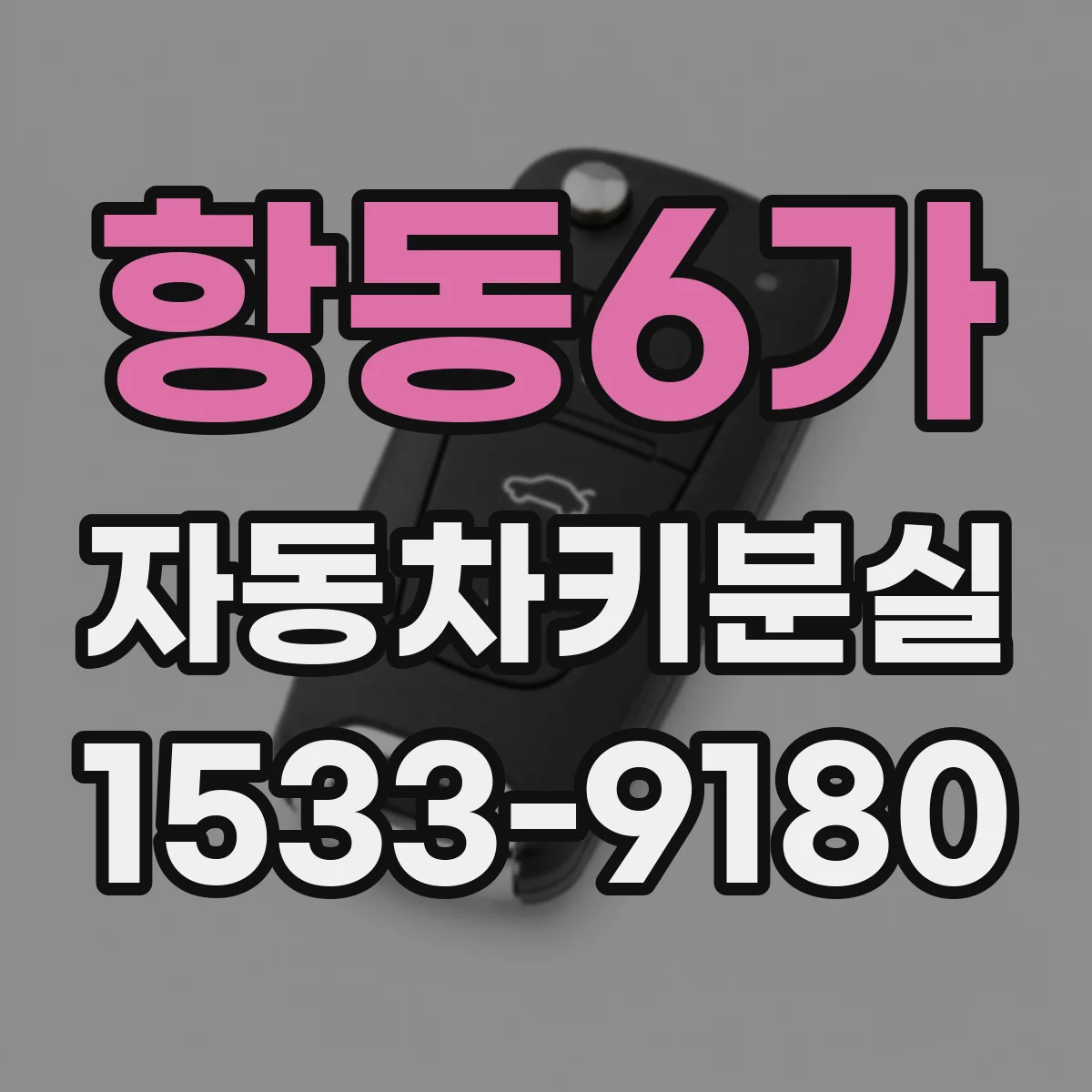 항동6가 자동차키분실