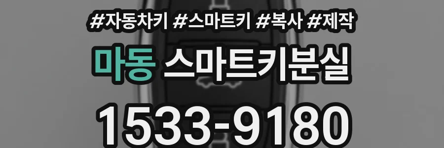 마동 스마트키분실
