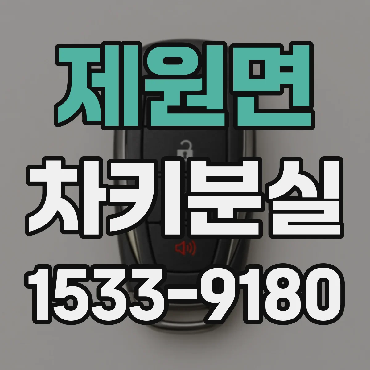 제원면 차키분실