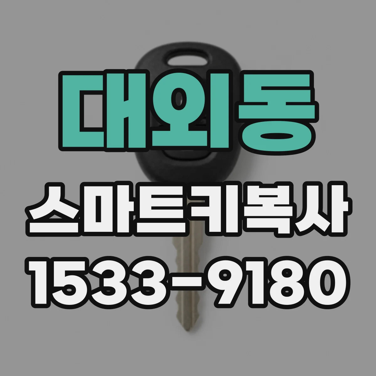 대외동 스마트키복사