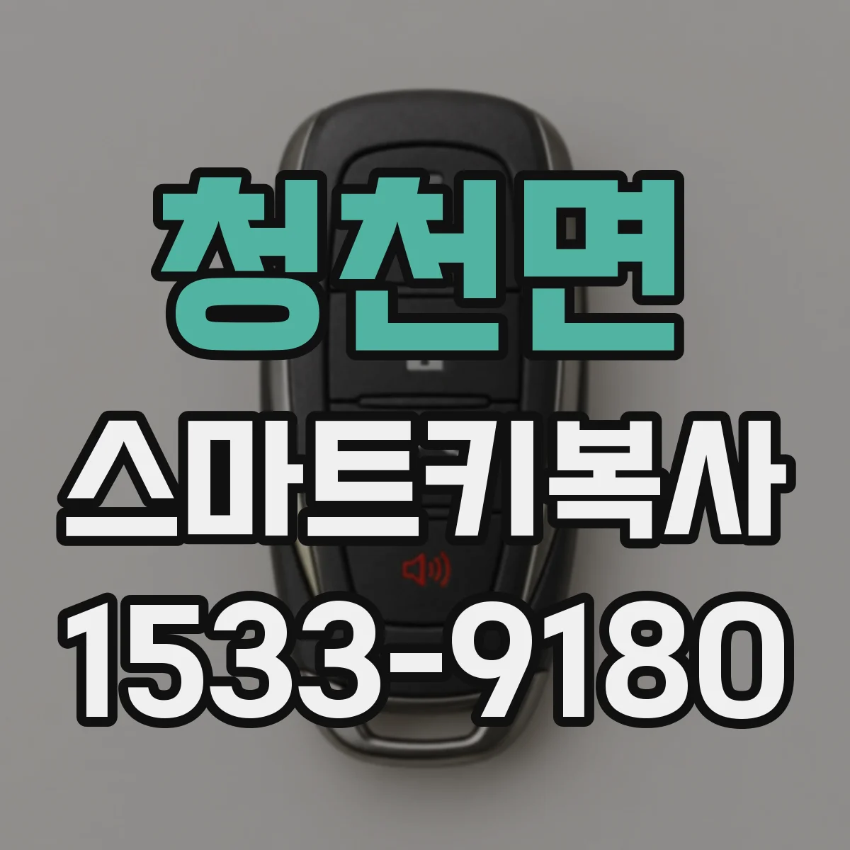 청천면 스마트키복사