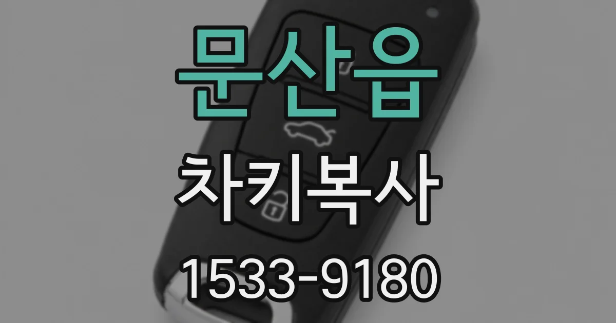 문산읍 차키복사