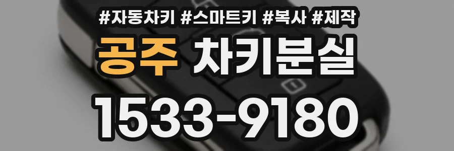 공주 차키분실