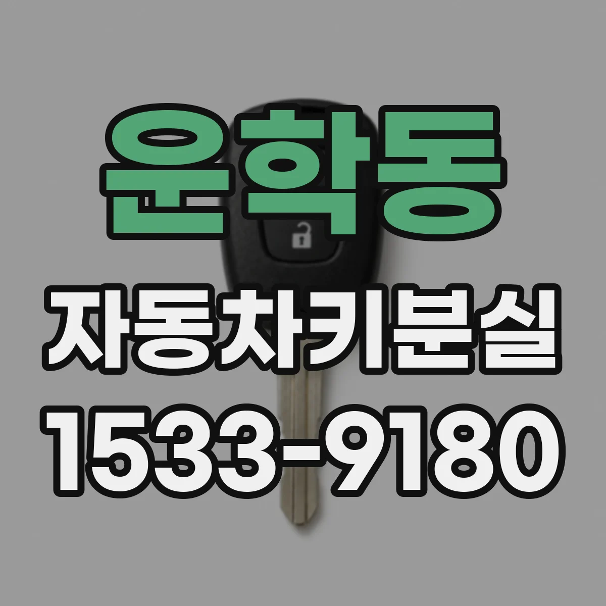 운학동 자동차키분실