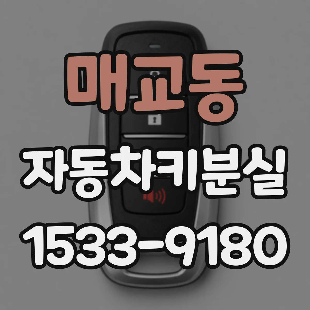 매교동 자동차키분실