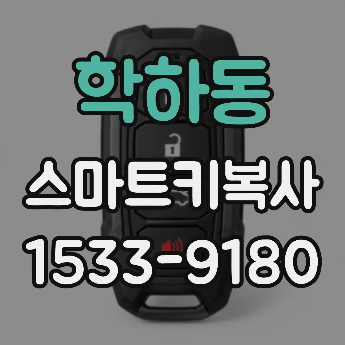학하동 스마트키복사