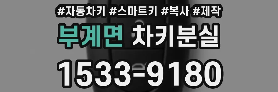 부계면 차키분실