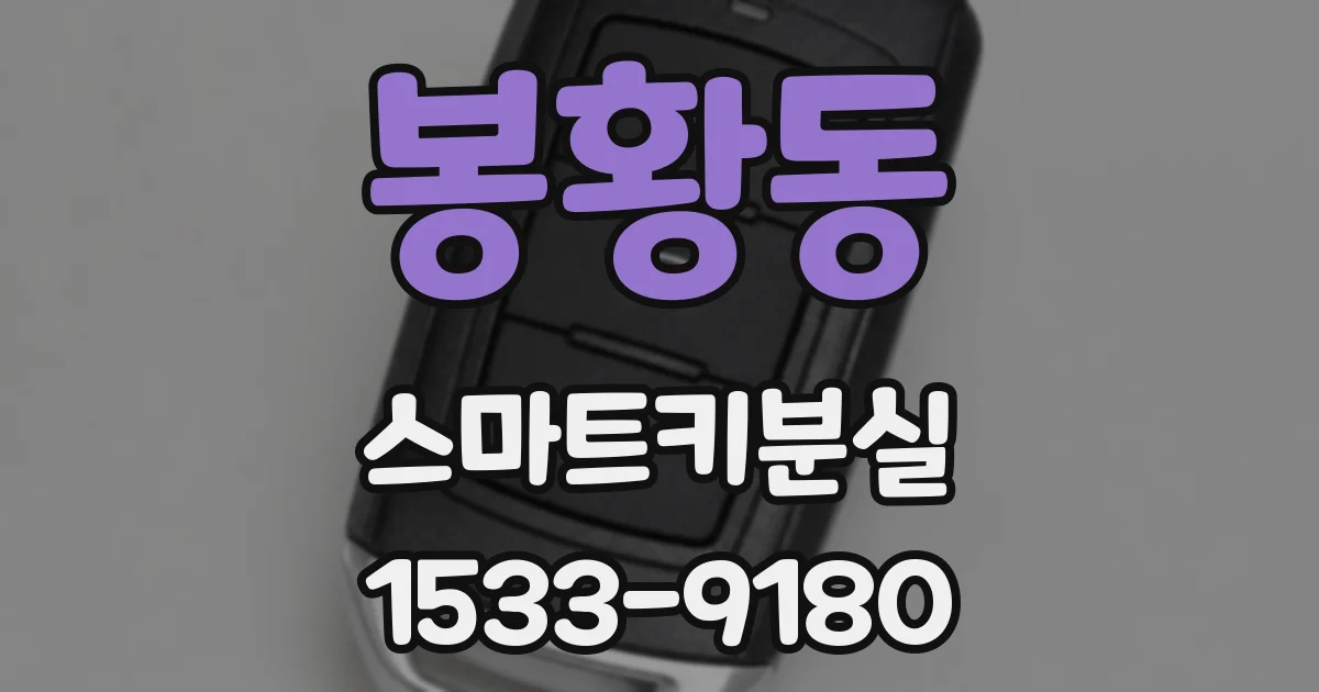 봉황동 스마트키분실