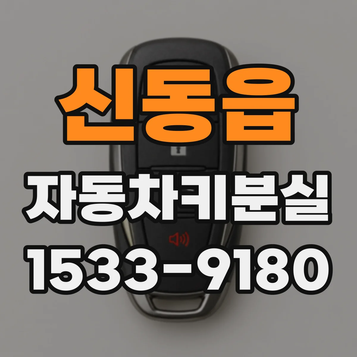 신동읍 자동차키분실