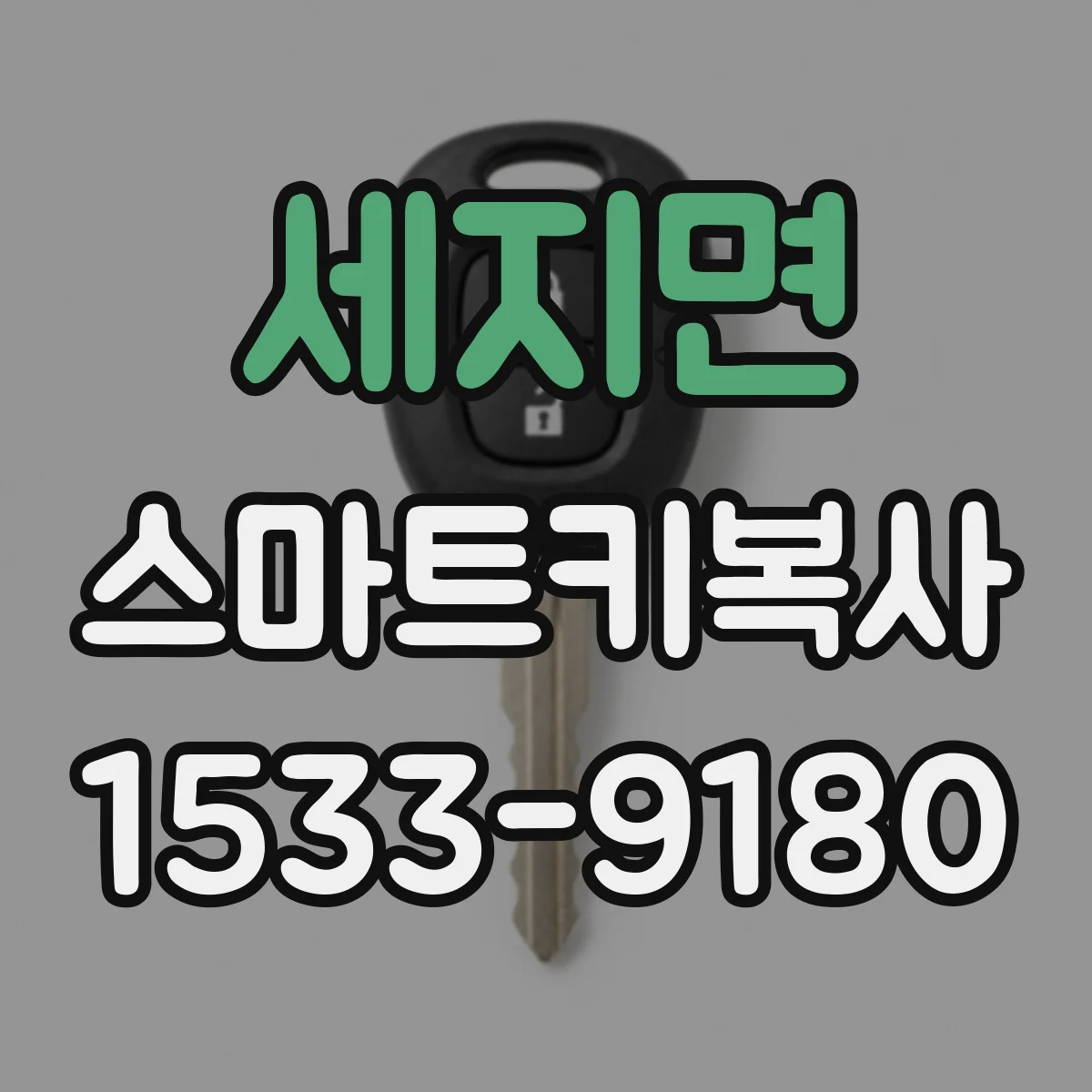 세지면 스마트키복사