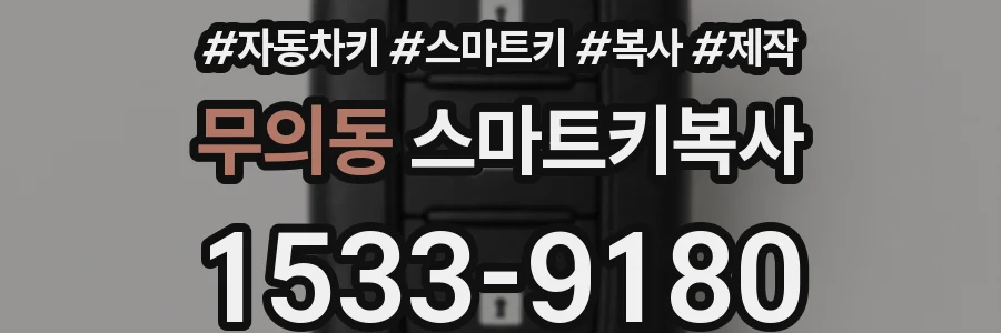 무의동 스마트키복사