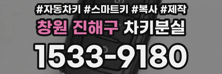 창원 진해구 차키분실
