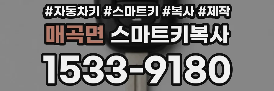 매곡면 스마트키복사
