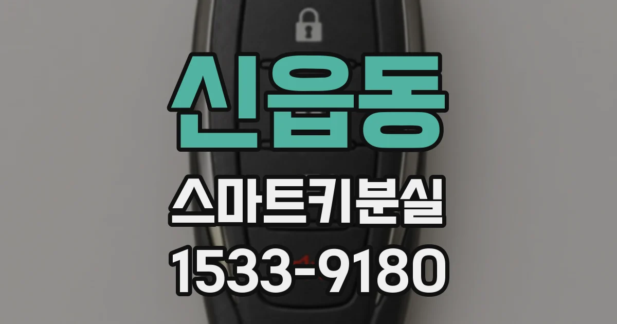 신읍동 스마트키분실