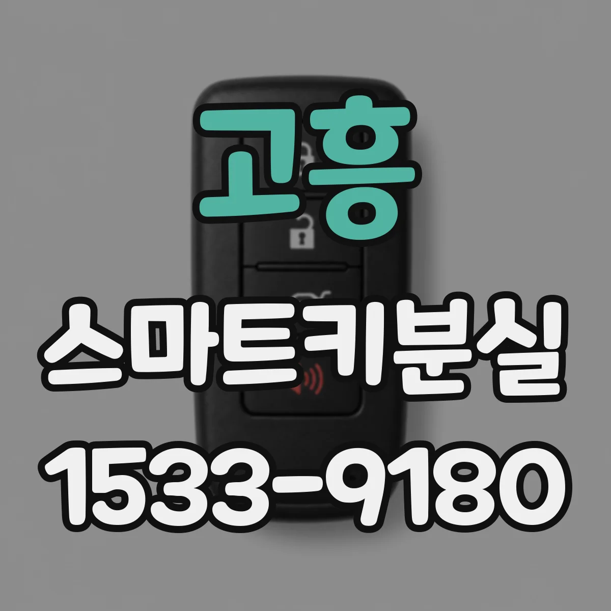 고흥 스마트키분실